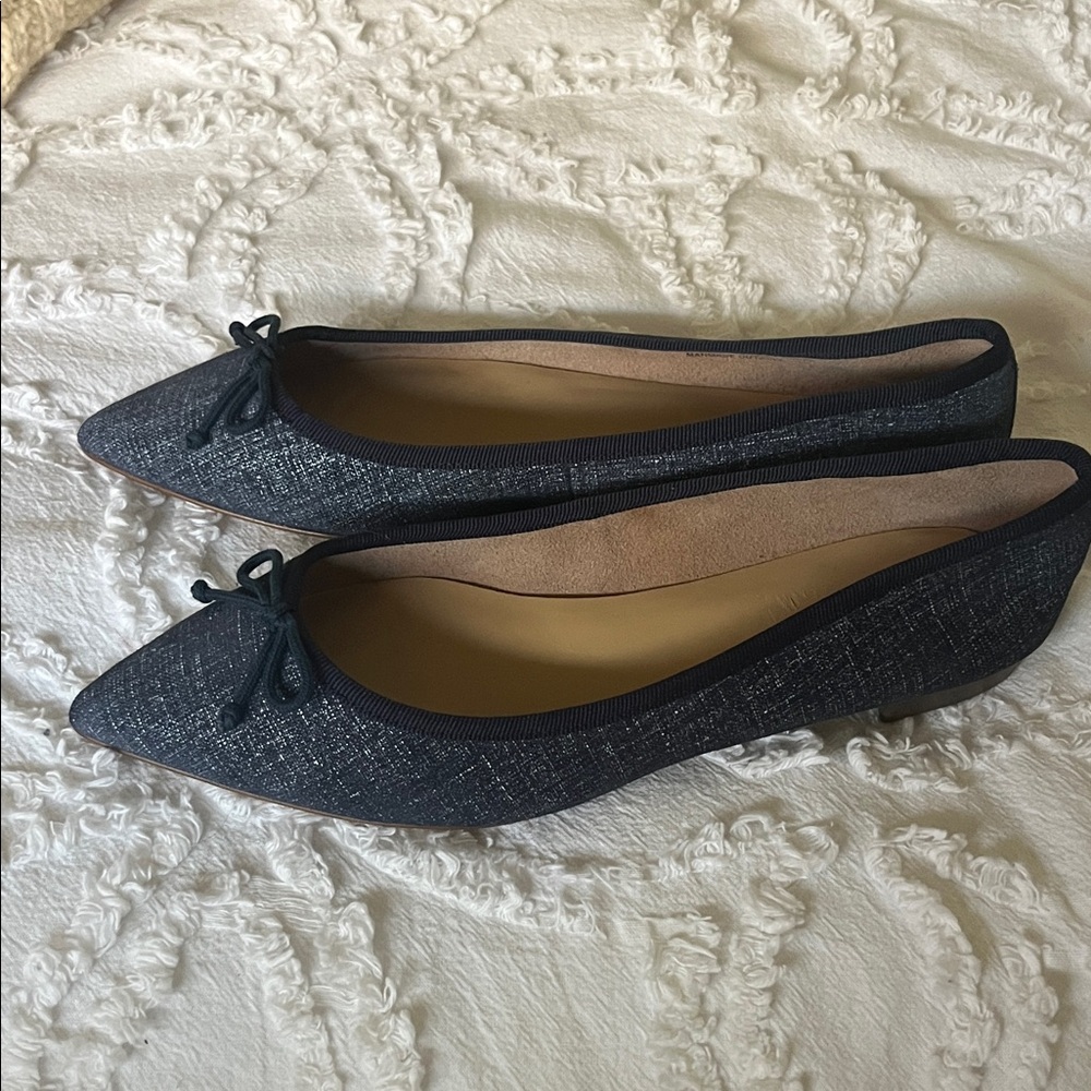 Brand new Talbots pointed toe ballet Flats